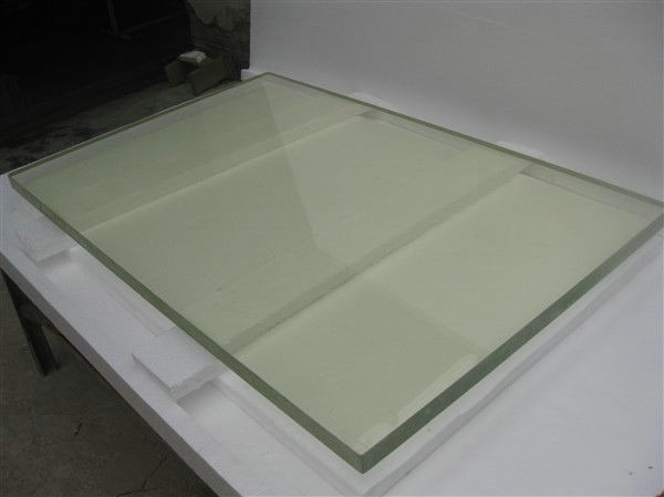 Radiation protective lead glass